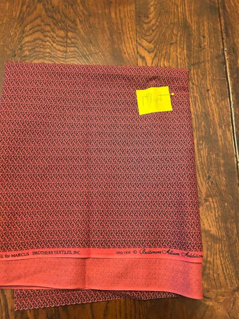 Baltimore Album Additions  for Marcus Textiles - 1 1/8 yds.